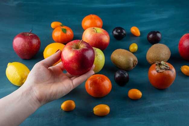 Разнообразие фруктов в здоровом питании